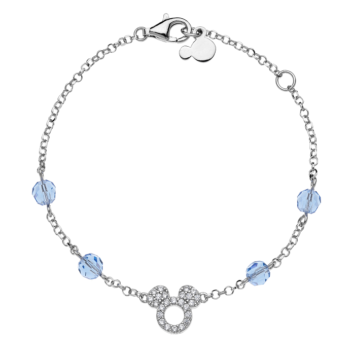 Disney Mickey Mouse Armbånd Sølv - Disney Armbånd
