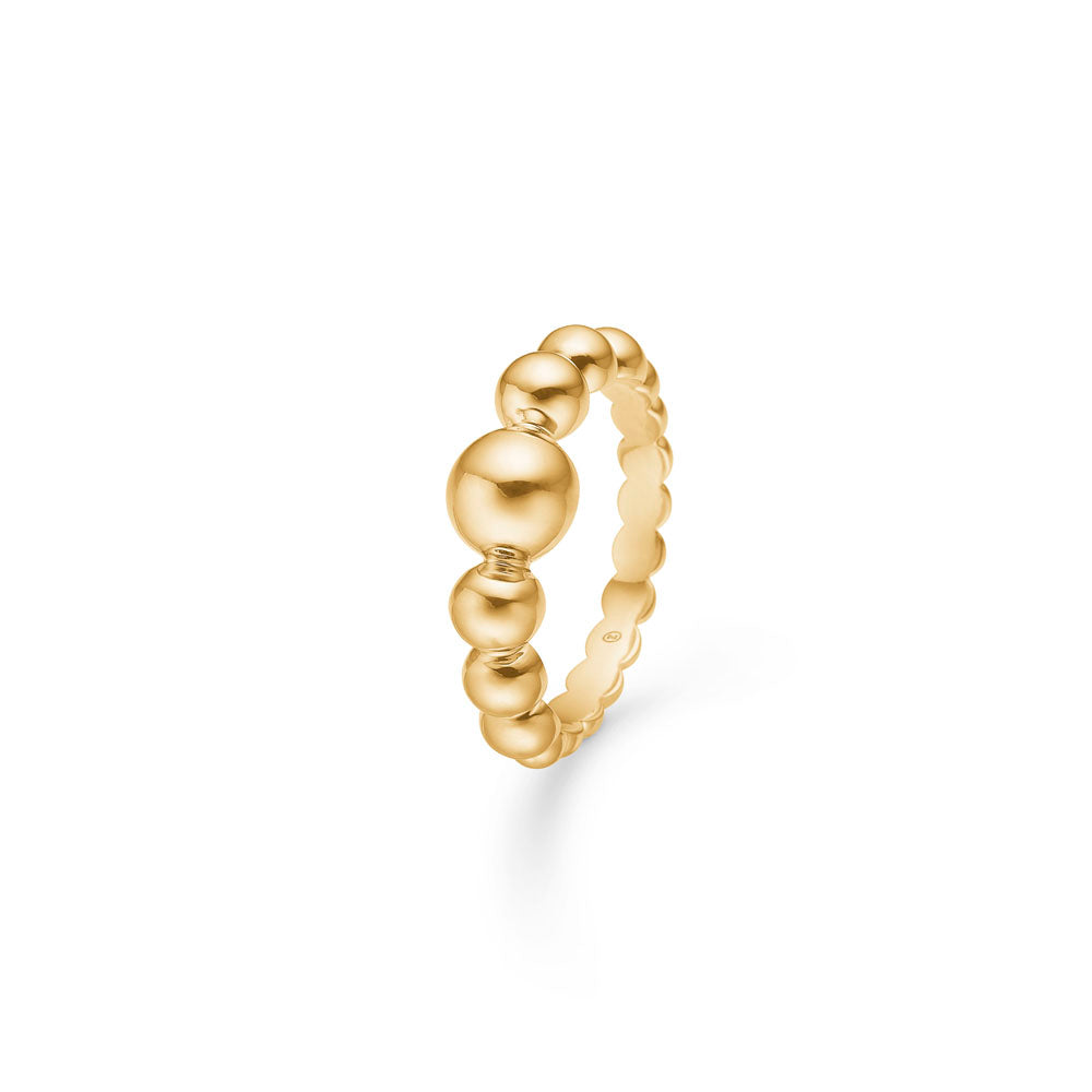Mads Ring Biggest Ball Guld Fra Mafds 1540078 - Mads Z Fingerringe  - 1233690137070