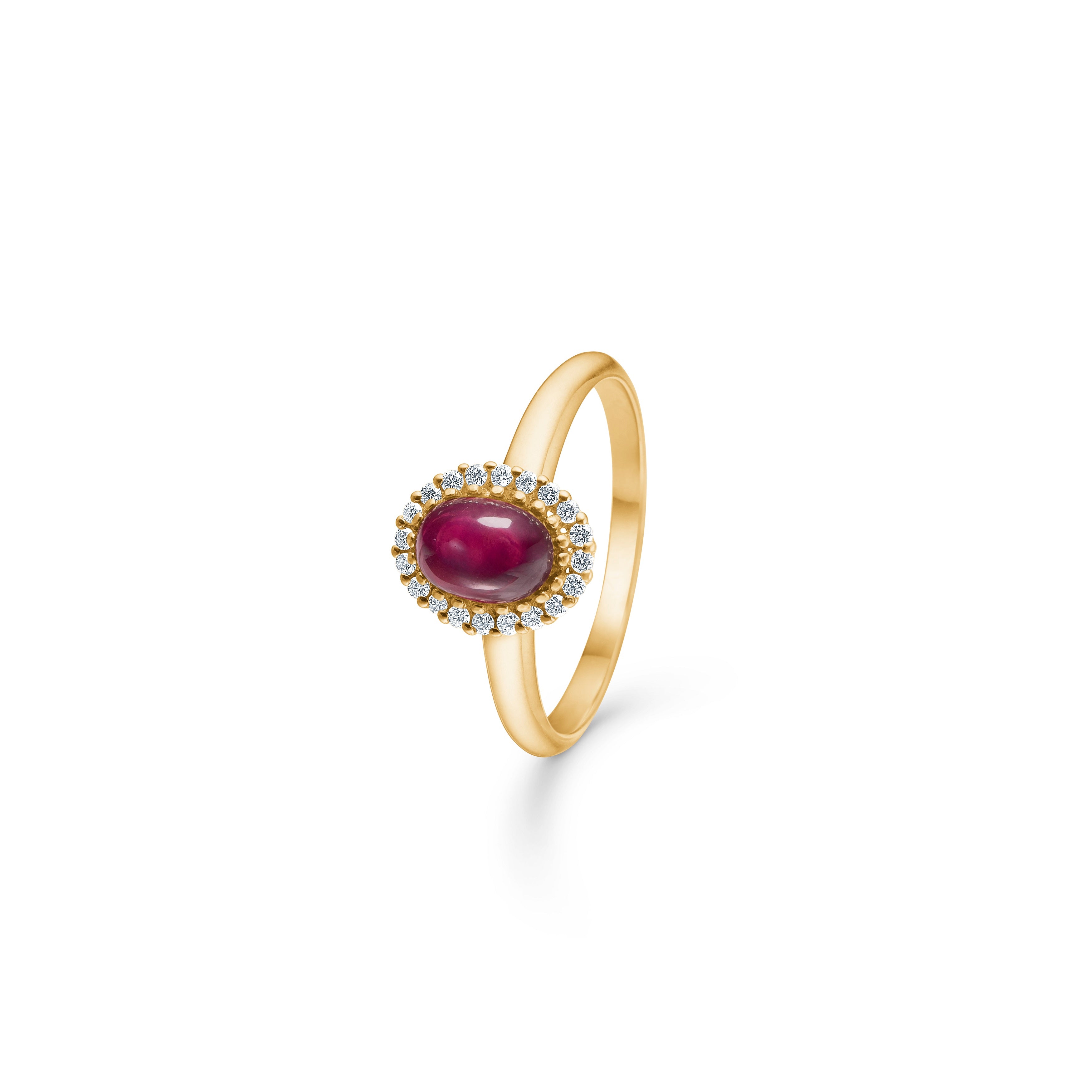 Mads Royal Ruby Ring Med Rubin Diamanter 1544032 - Mads Z Fingerringe  - 1233690148830