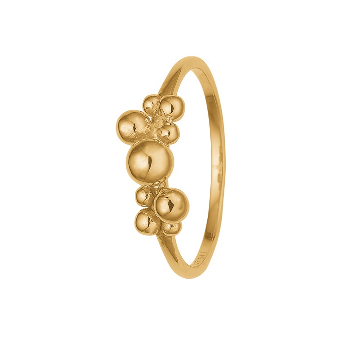 Aagaard Ring Guld Bobler - Aagaard Fingerringe