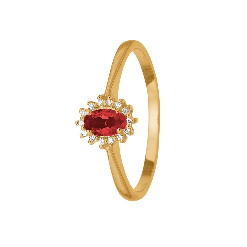 Aagaard Ring Rubin 1800 - Aagaard Fingerringe