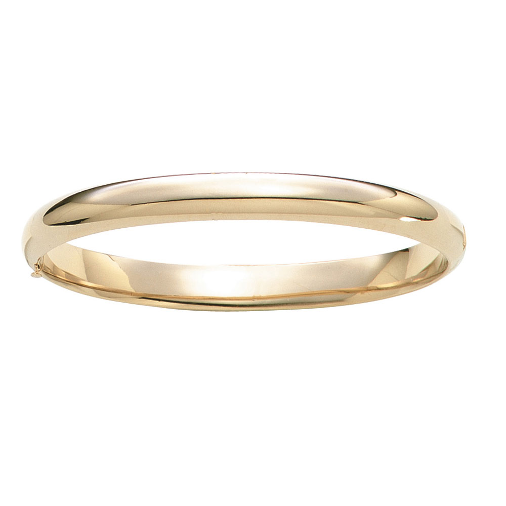Armring Påvalset Guld Queen Size - Siersbøl Armbånd