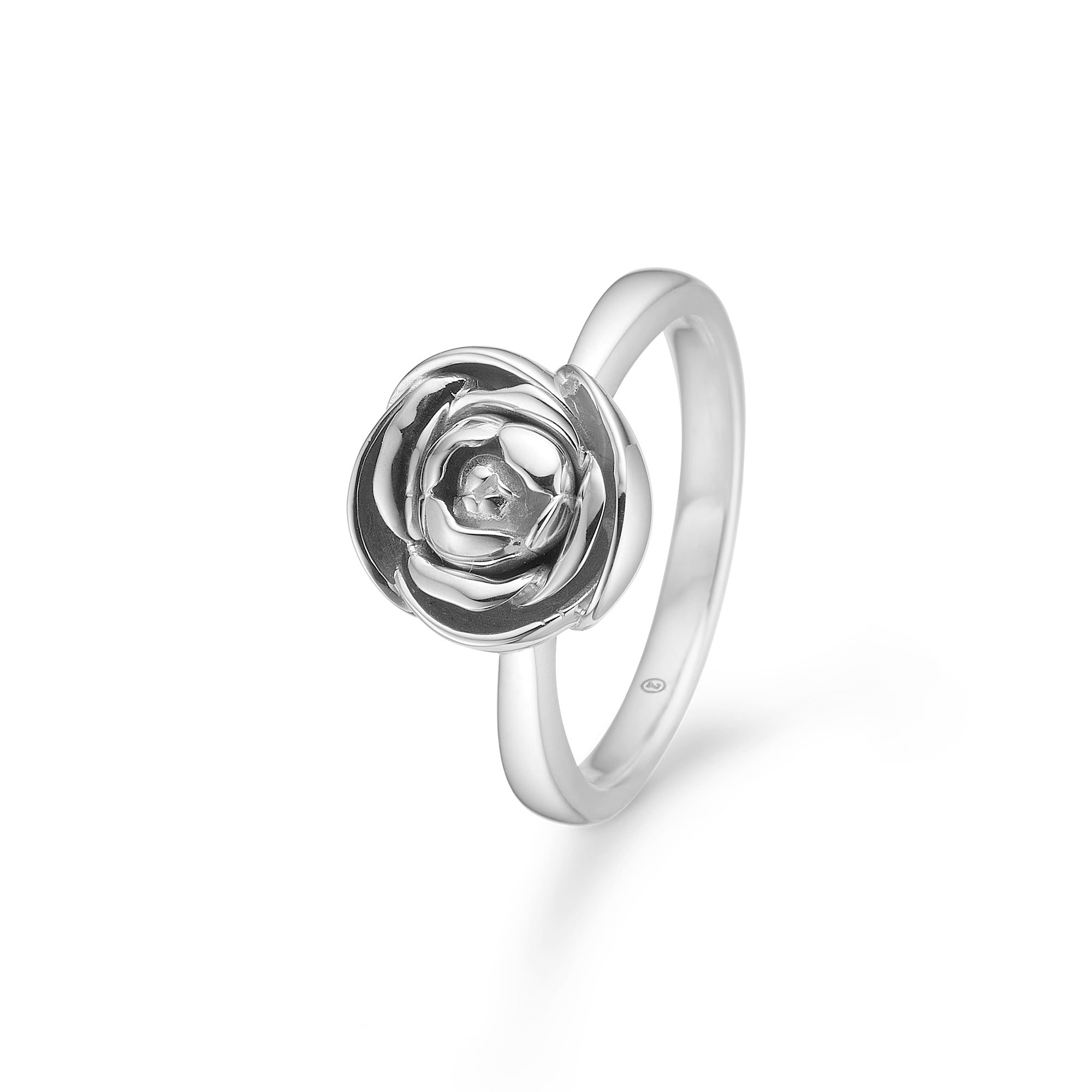 Rosa Mads Lie Sølv Ring Med Rose 2140157 - Mads Z Fingerringe  - 1233690230894