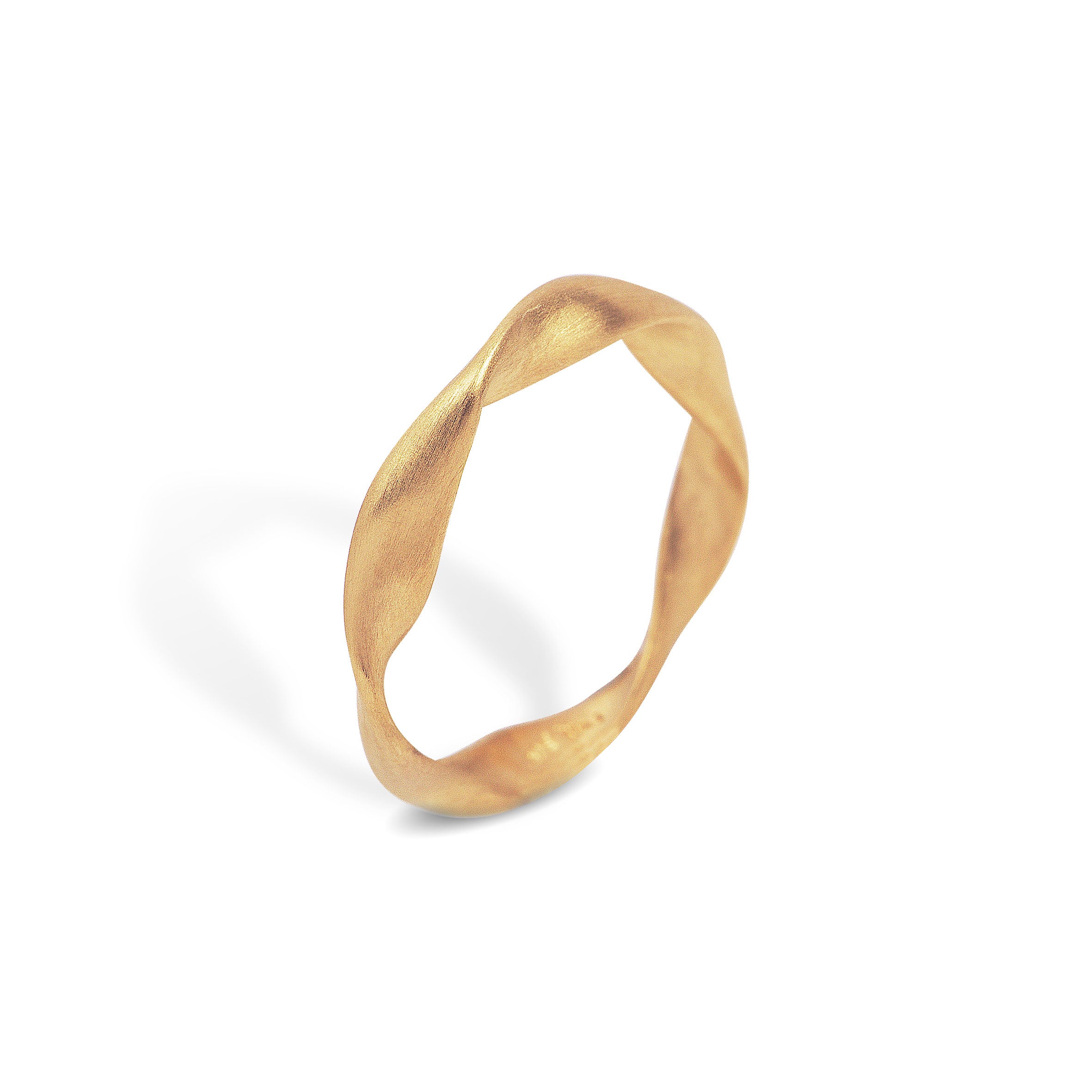 Blossom Copenhagen Rings And Hoops Forgyldt Snoet Sølv Ring 23611803 - Blossom Fingerringe  - 1233690215105