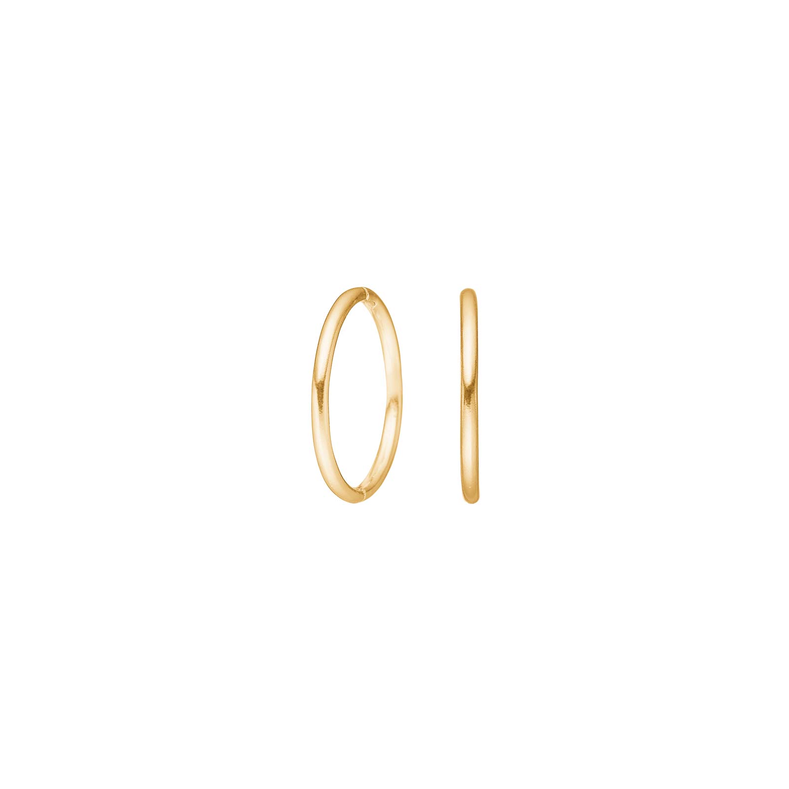 Nordahl Creoler Forgyldt 30108015900 - Nordahl Jewelry Øreringe