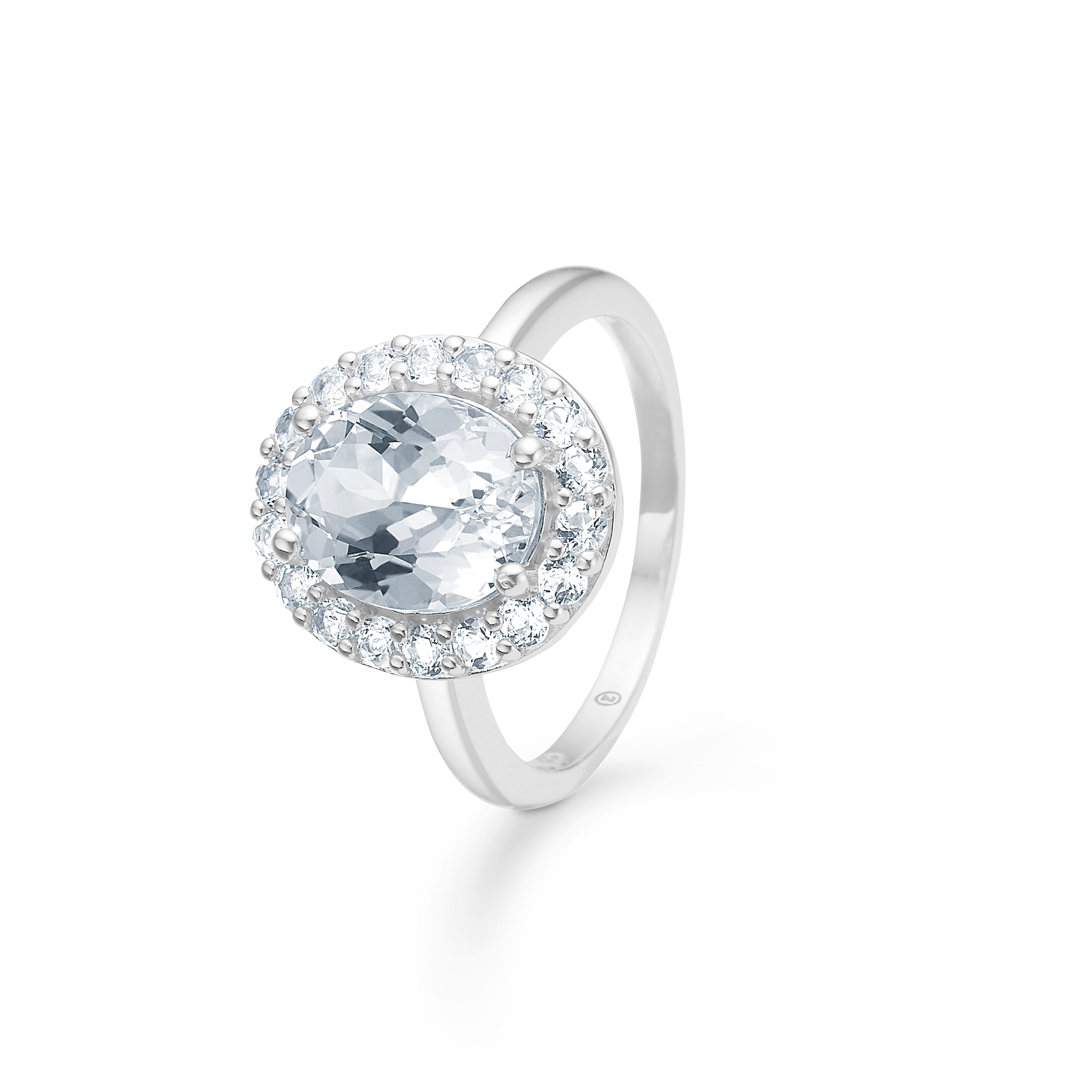Mads Celestial Medina Sølv Ring Med Sten 3146901 - Mads Z Fingerringe