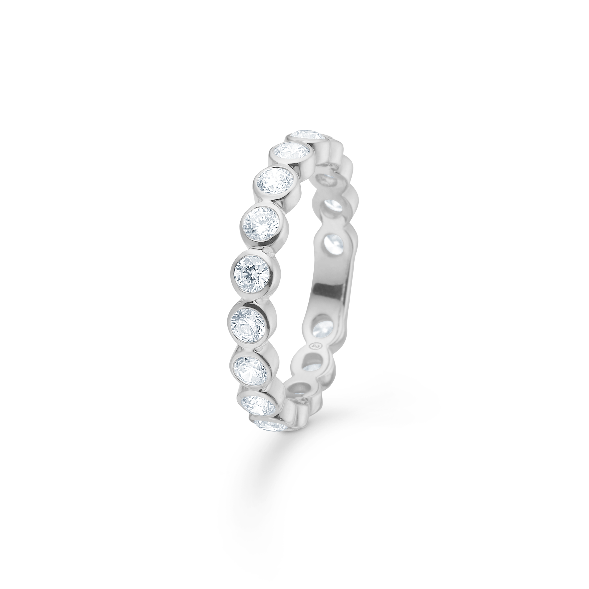 Mads Eterna Sølv Ring Med Zikonia Sten 3147072 - Mads Z Fingerringe