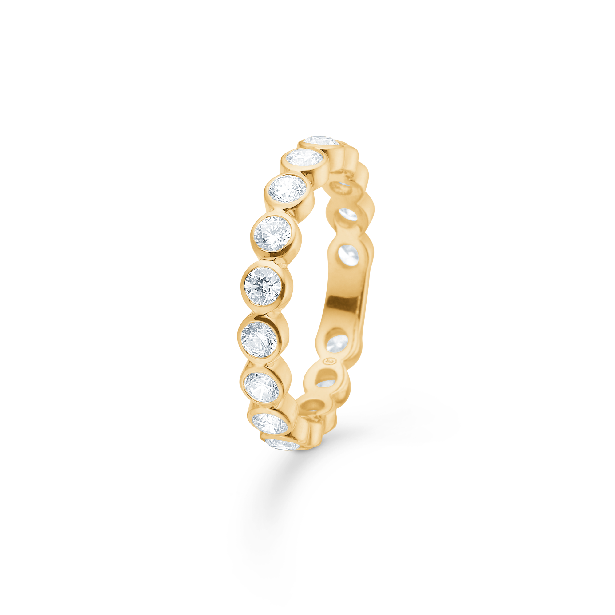 Mads Eterna 8kt Ring Med Zikonia Sten 3347072 - Mads Z Fingerringe