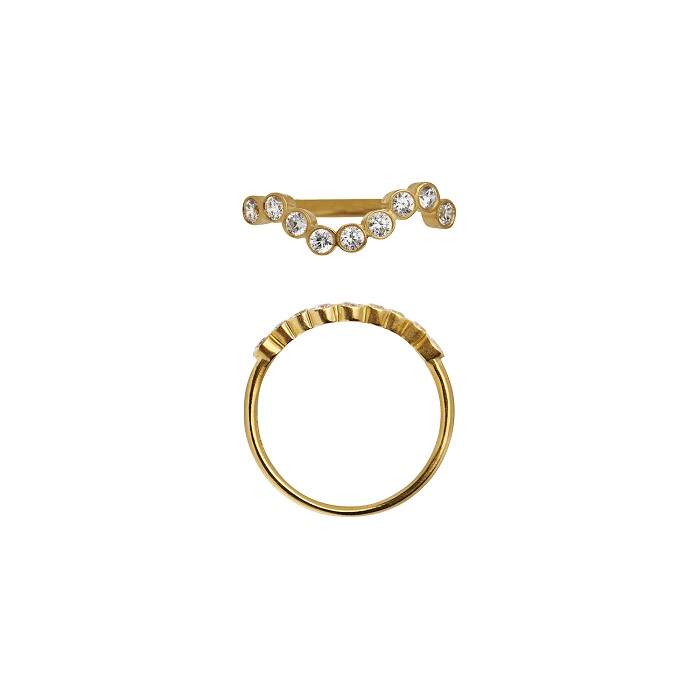 Stine Midnight Sparkle Ring 4045 - Stine A Fingerringe