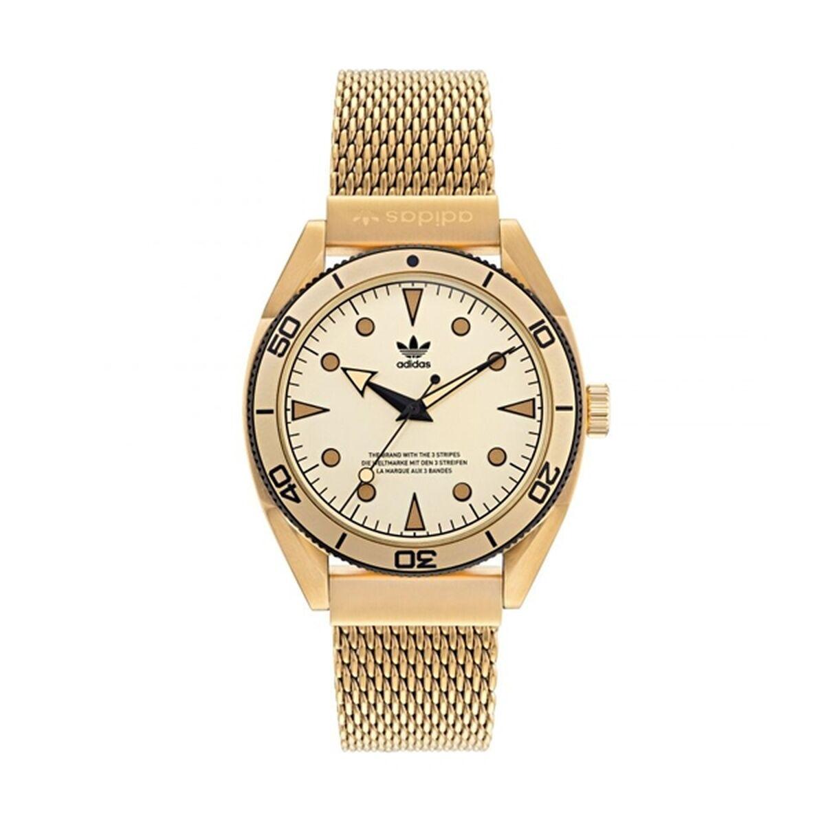 Adidas Herreur Rustfrit Stål Gylden - Adidas Armbånd  - 0840190027742