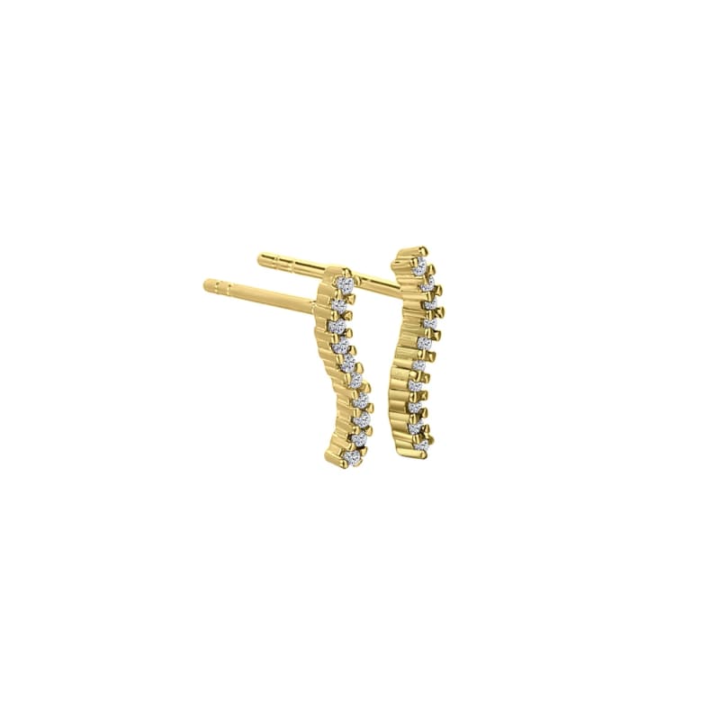 Isabela Earstud Golden - Aqua Dulce Ørestikkere  - 5740013844837