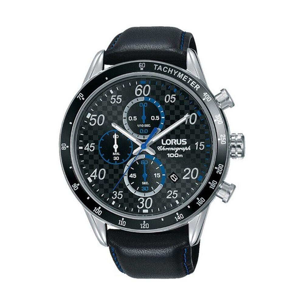 Sort Herreur Til Mænd Lorus Sports - Lorus Armbånd  - 8431242936505