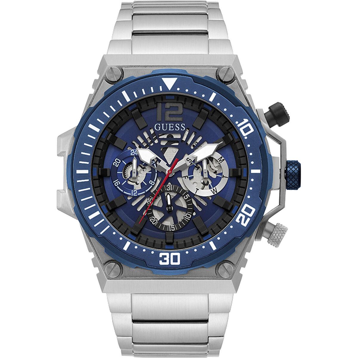 Guess Herreur Gw0324g1 Blå Skive - Guess Armbånd  - 0091661523861