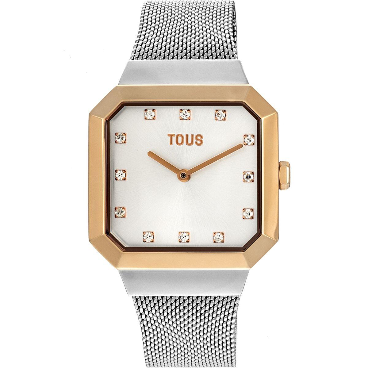 Tous Dameur 300358060 Sølvfarvet Armbåndsur Rustfrit Stål - Tous Armbånd  - 8434103492301