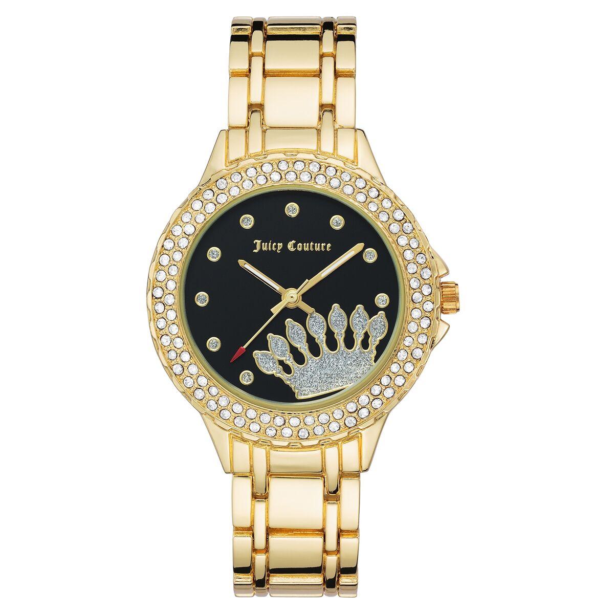 Juicy Couture Dameur Jc1282bkgb Armbåndsur Guldfarvet - Juicy Couture Armbånd  - 0086702682713