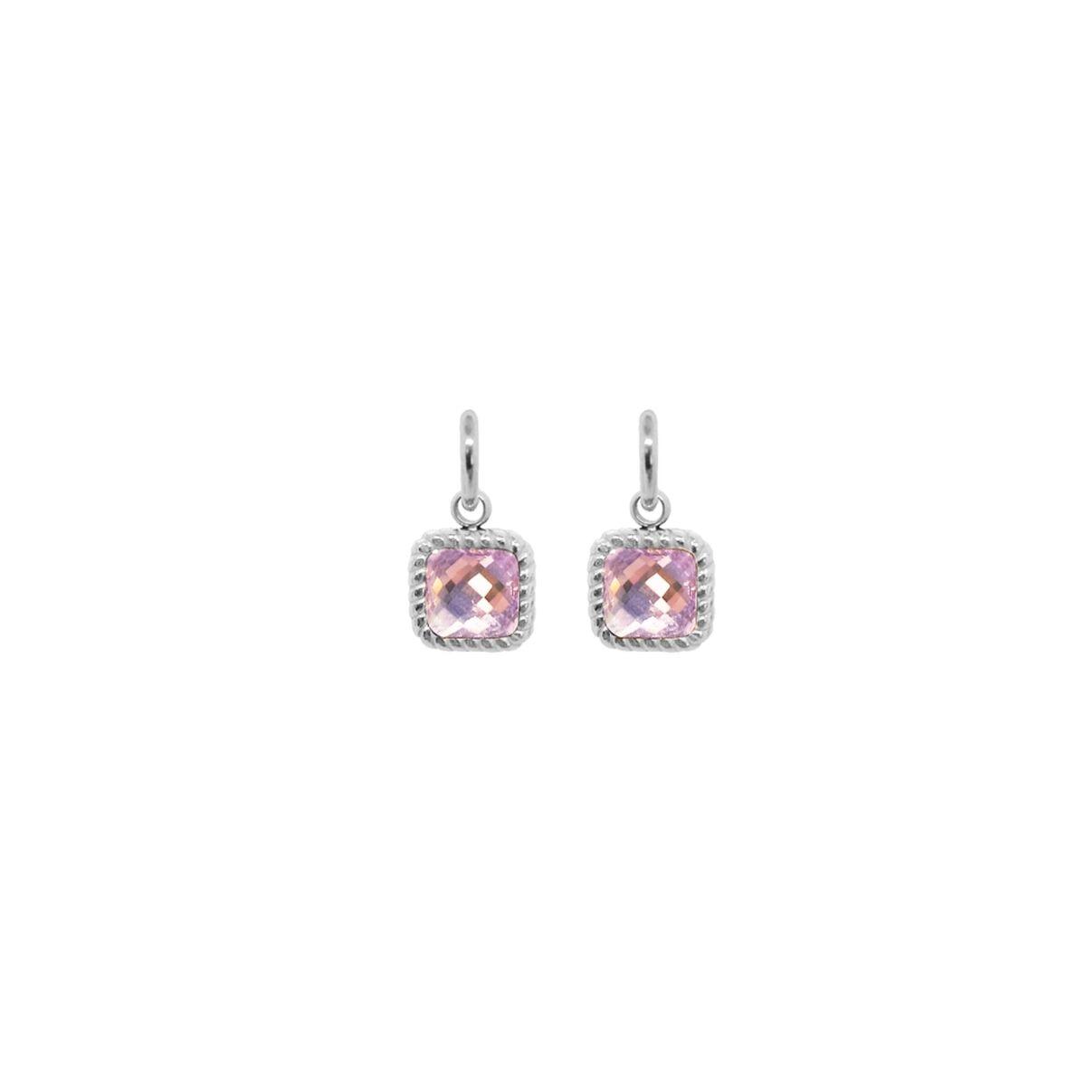 Rosa Jewels Emw07spk øreringe Til Kvinder Med Facetslebne Sten - An Jewels Øreringe  - 5600468107751