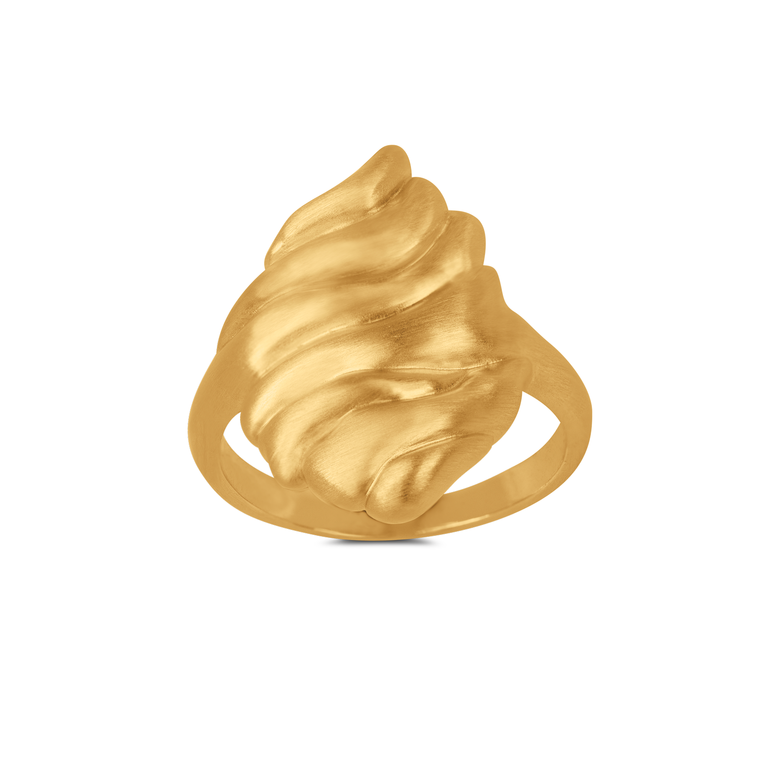 Bybiehl Dunes Ring Guldbelagt Sølv 4903 - Bybiehl Fingerringe  - 1233690228488