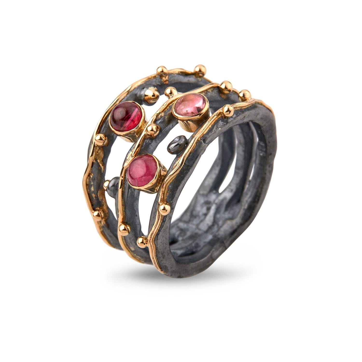 Rød Ring Zeus Tribeca Red - Bybirdie.dk Fingerringe