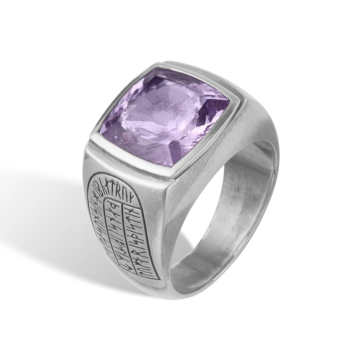 Lilla Haralds Amethyst Ring - Bybirdie.dk Fingerringe
