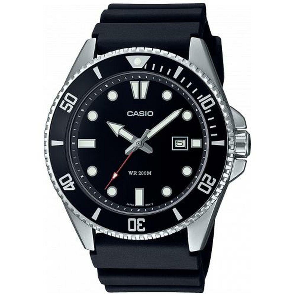 Sort Casio Herreur Mdv 107 1a1vef Analogt Armbåndsur - Casio Armbånd  - 4549526323973