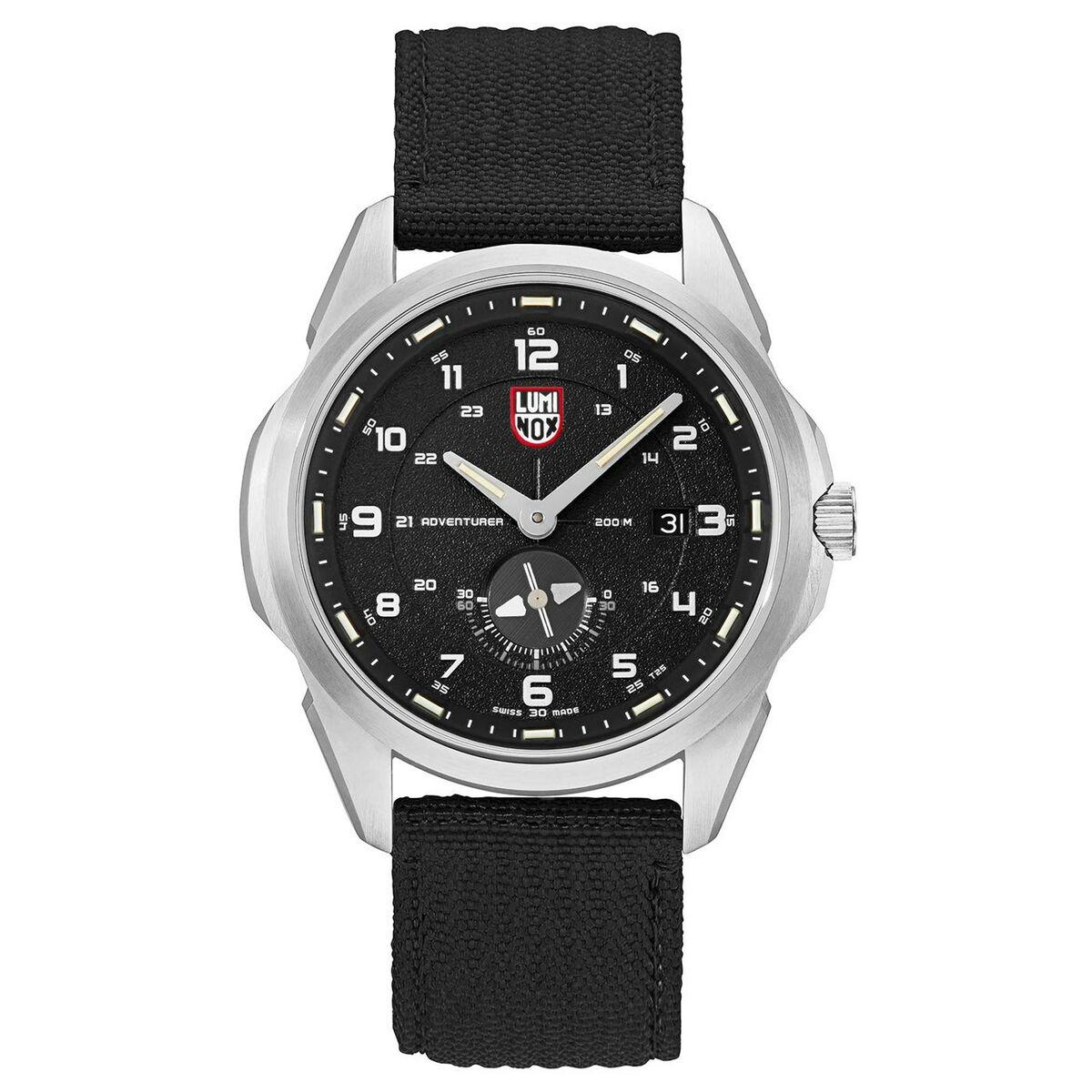 Sort Luminox Herreur 1761 Skive - Luminox Armbånd  - 7630040961493