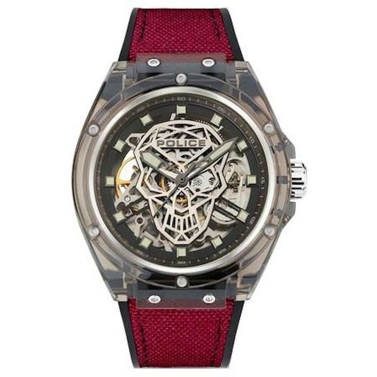 Police Herreur Pewgr1592401 Rød Rem - Police Armbånd  - 4894816099664