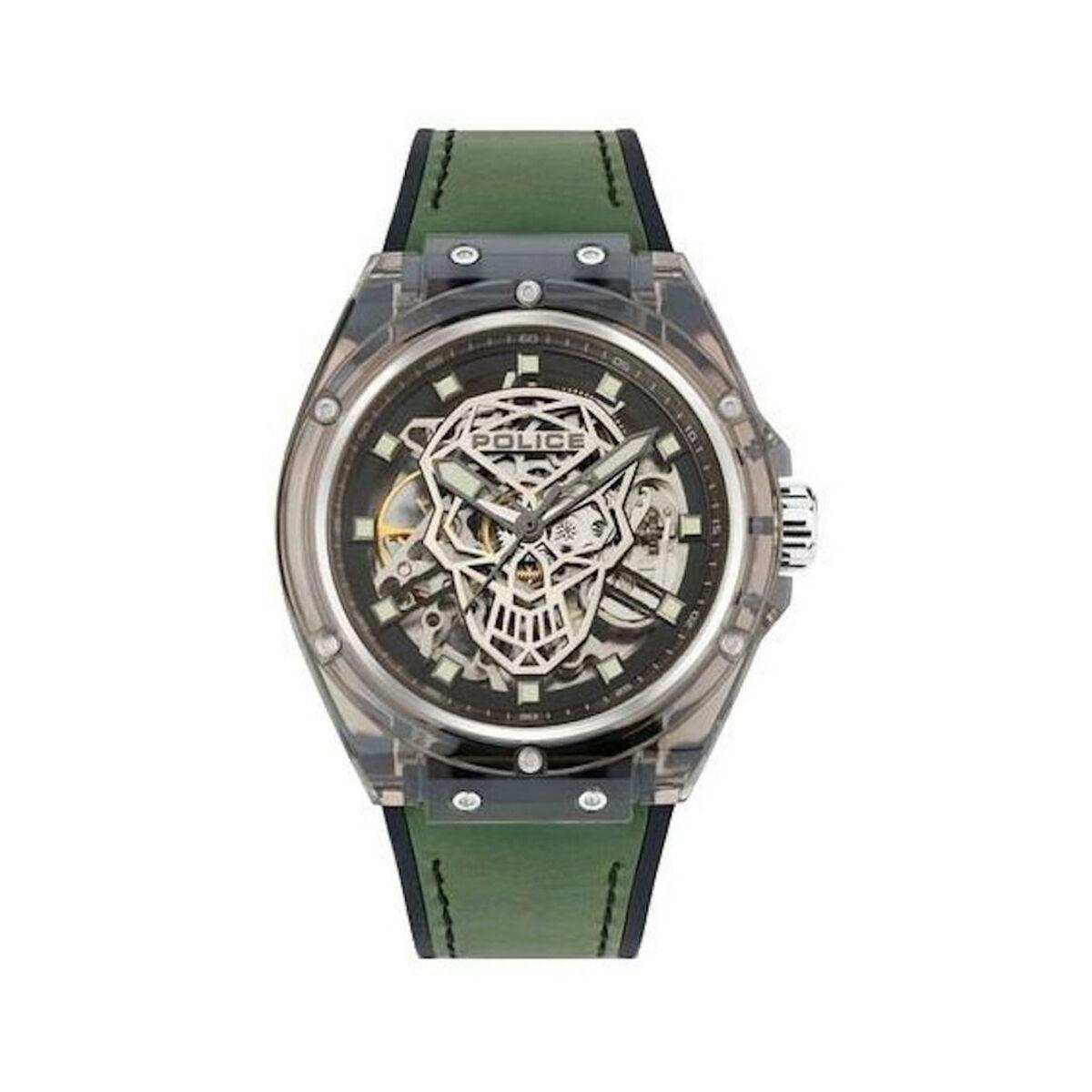 Grøn Police Herreur Pewgr1592404 Rem - Police Armbånd  - 4894816099695