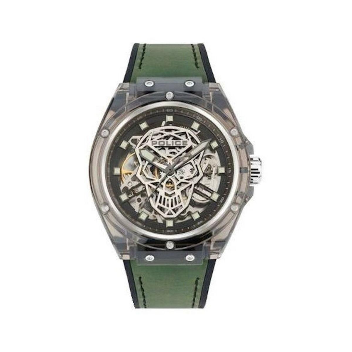 Grøn Police Herreur Pewgr1592406 Rem - Police Armbånd  - 4894816099718