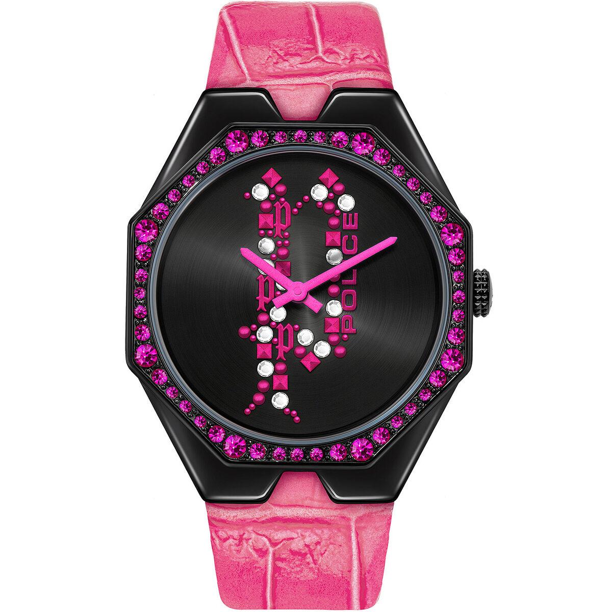 Pink Police Dameur Pewla2008202 Sort - Police Armbånd  - 4894816002015