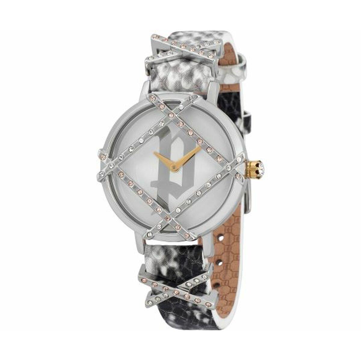 Police Dameur Pl16068bs Armbåndsur Grå - Police Armbånd  - 4895220921824