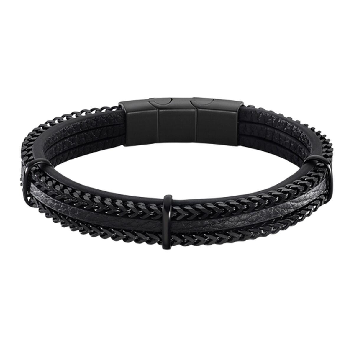 Sort Lotus Ls2206 Armbånd Til Mænd Herrearmbånd - Lotus Armbånd - 8430622780813
