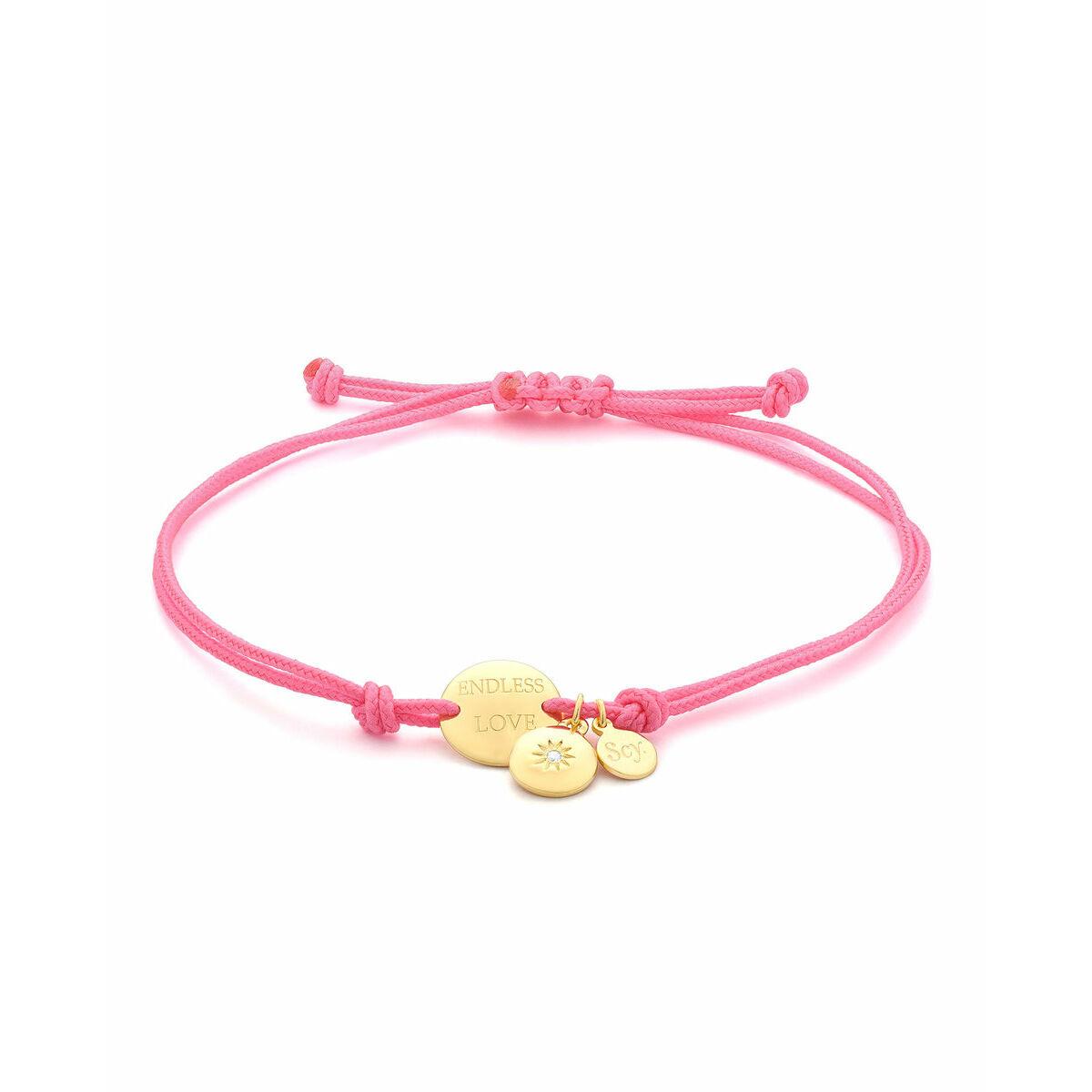 Pink Secrecy Armbånd Til Kvinder Snor Justerbar - Secrecy Armbånd  - 8434103474307