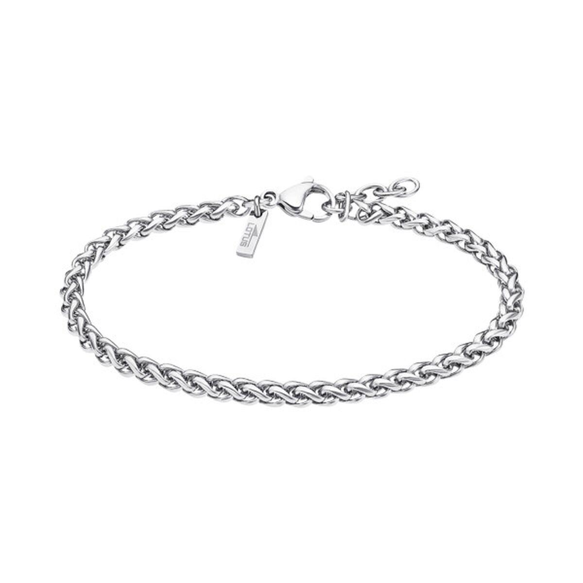 Lotus Armbånd Til Mænd Ls2222 Klassisk Kæde Stål Look - Lotus Armbånd  - 8430622781094