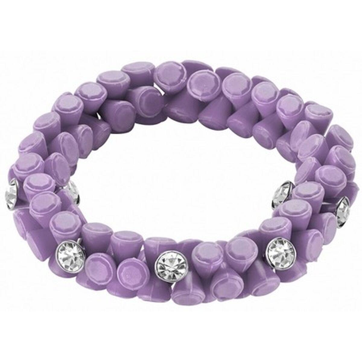 Hip Hop Gem Crystals Armbånd Til Kvinder Silikone - Urban Sound Armbånd  - 7612901254913