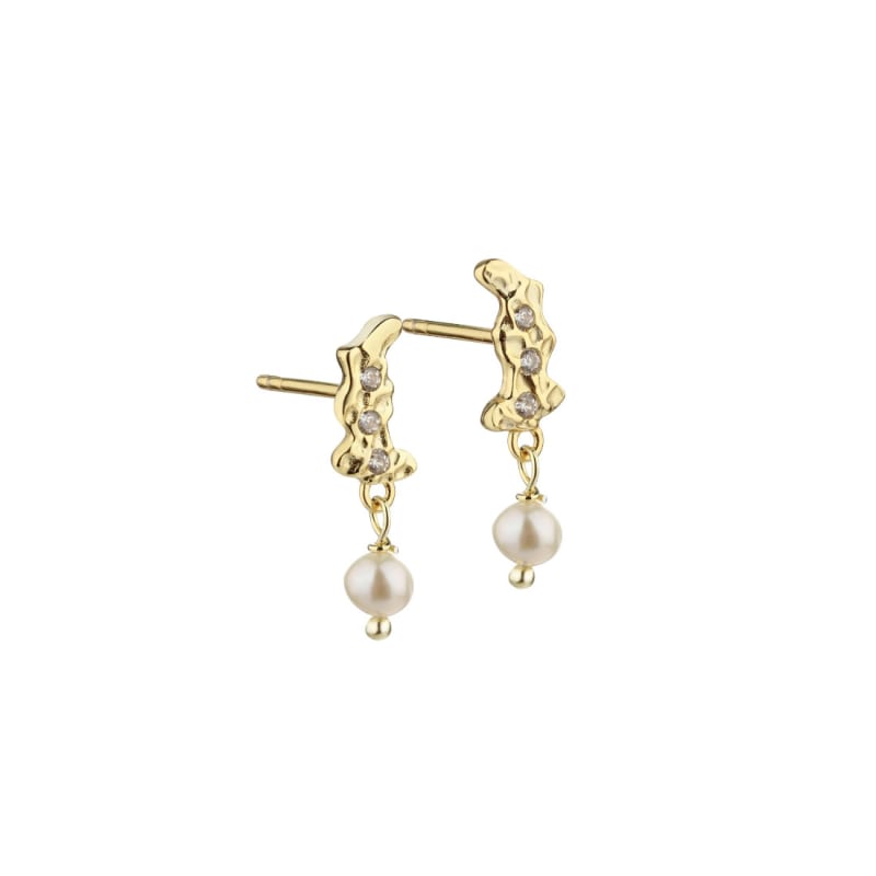 Pretty Pearl One Golden - Aqua Dulce Ørestikkere  - 5740013852535