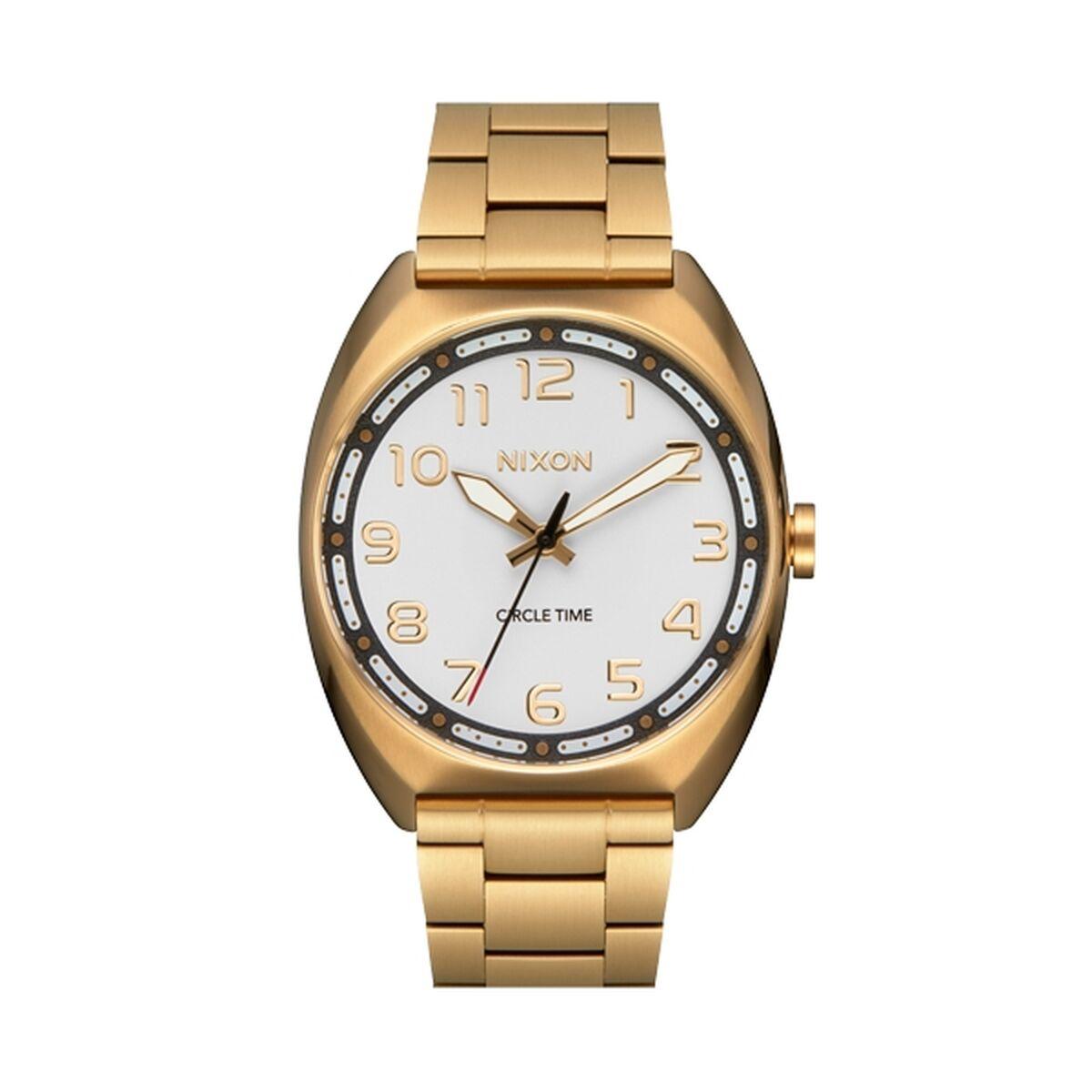 Nixon Herreur A1401 1809 Armbåndsur Guldfarvet Rustfrit Stål - Nixon Armbånd - 3608701180044