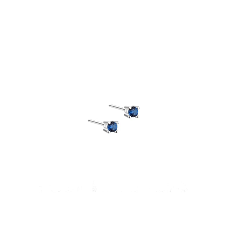 Big Kaya Blue Silver - Aqua Dulce Øreringe  - 5740013853914