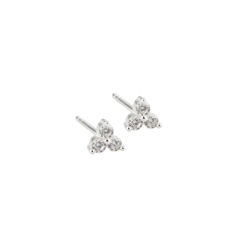 Hvid Gunnva White Silver - Aqua Dulce Ørestikkere  - 5740013853990