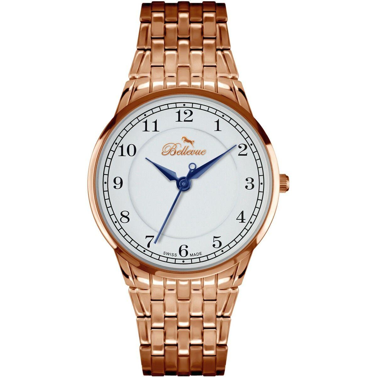 Rosa Dameur Bellevue A48 Armbåndsur - Bellevue Armbånd  - 7640166927778