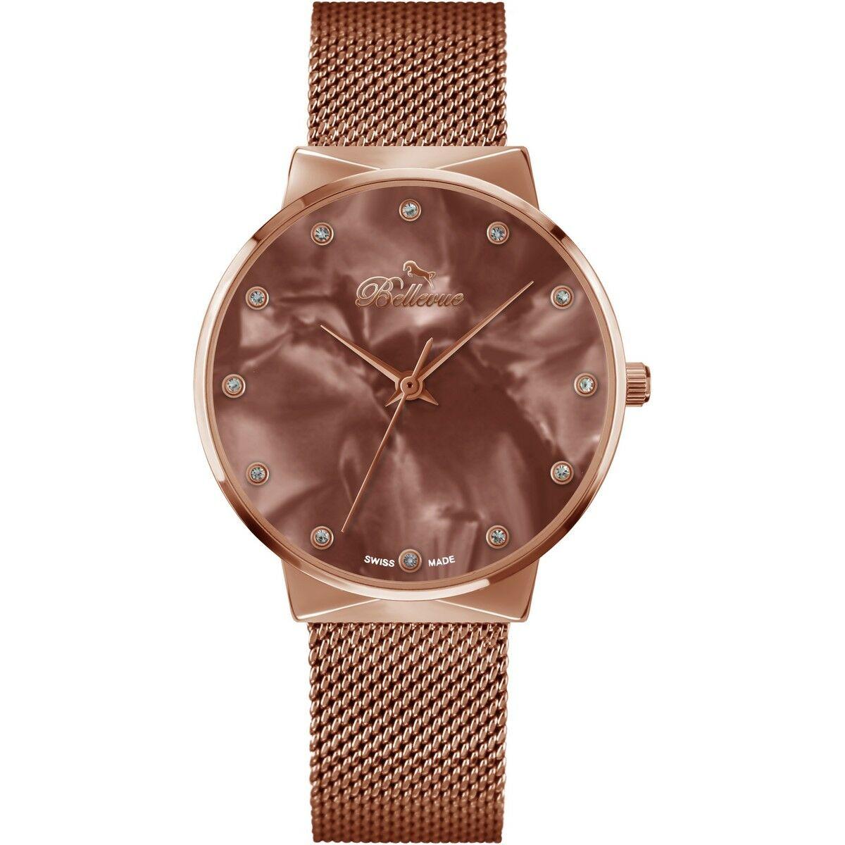 Pink Dameur Bellevue B10 Armbåndsur Til Kvinder - Bellevue Armbånd  - 7640166928034
