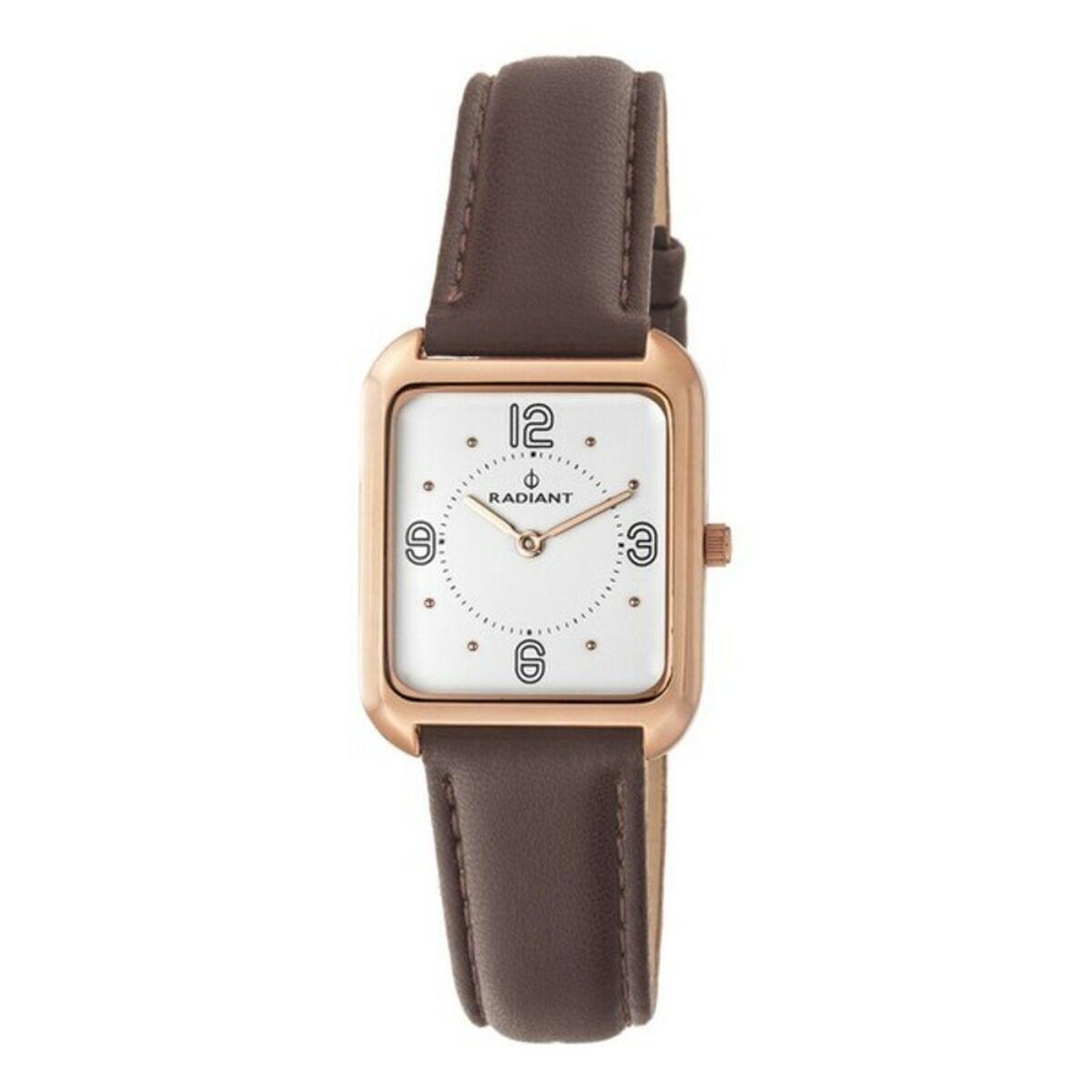 Strålende Radiant Dameur Ra471601 Brun Læderrem - Radiant Armbånd  - 8431242945330