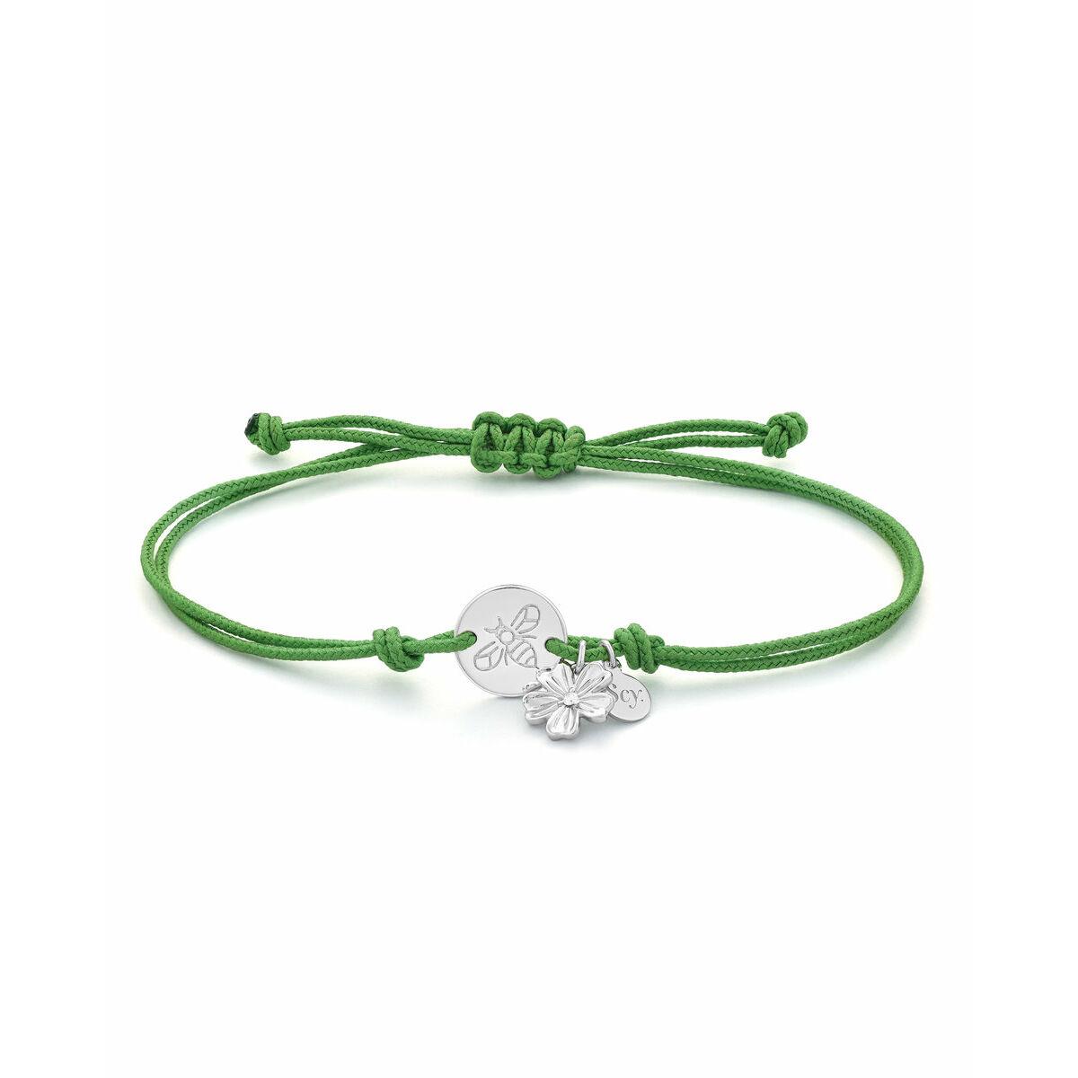 Grøn Secrecy Armbånd Til Kvinder Snøre Justerbar - Secrecy Armbånd  - 8434103474246
