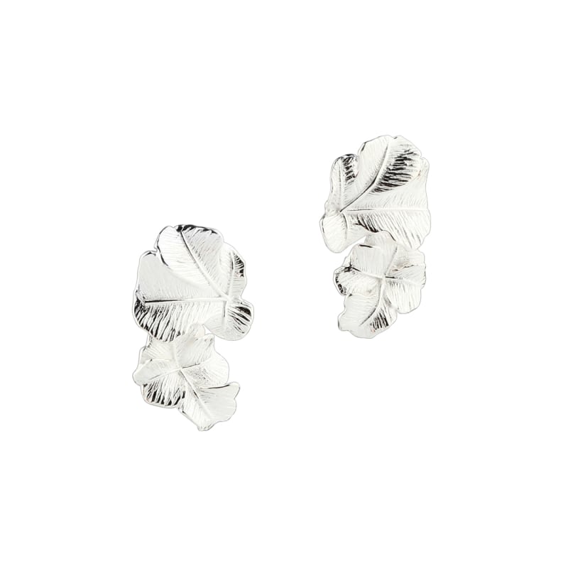Folio Big Earstud Silver - Aqua Dulce Ørestikkere  - 5740013861858