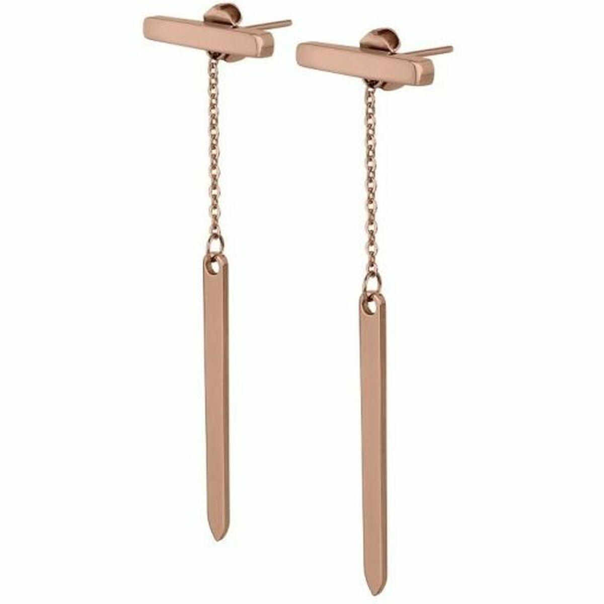 Pink Breil Til Kvinder Tj2222 Rustfrit Stål - Breil Øreringe  - 8431777843521