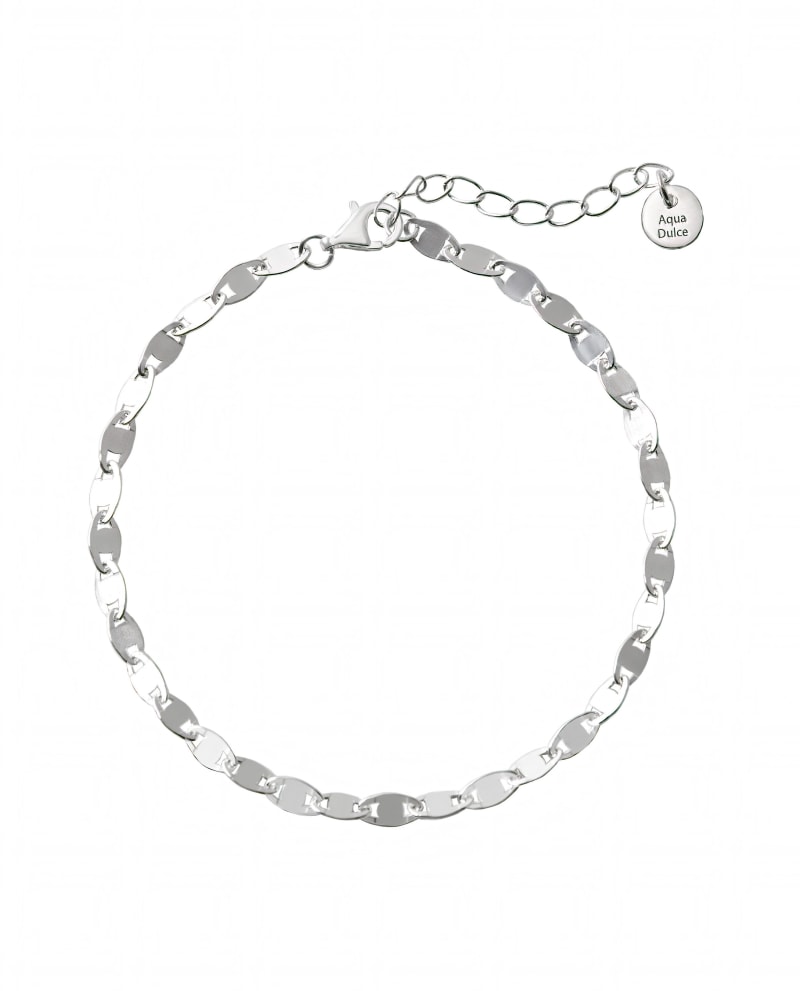 Oval Bracelet Silver - Aqua Dulce Armbånd  - 5740013862695