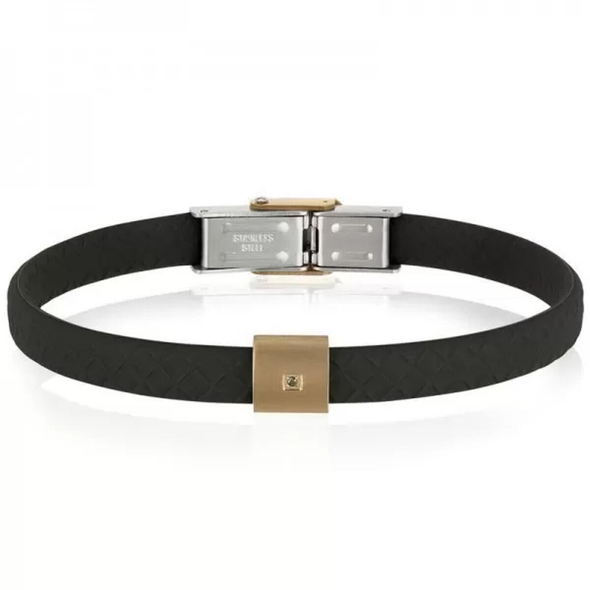 Sort Breil Armbånd Til Mænd Læder - Breil Armbånd  - 8431777844009
