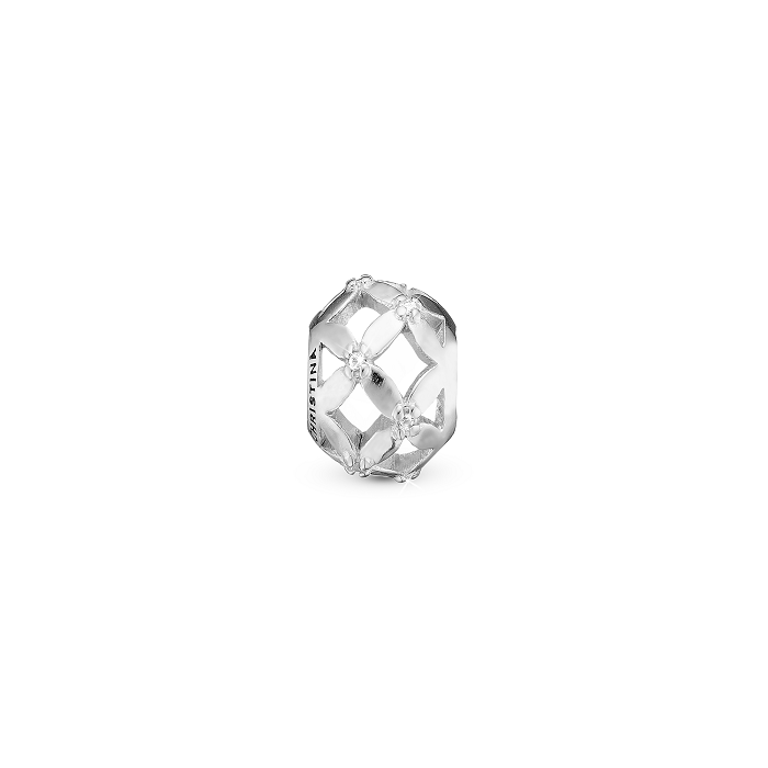 Christina 6mm Charm Power Flower - Christina Armbånd