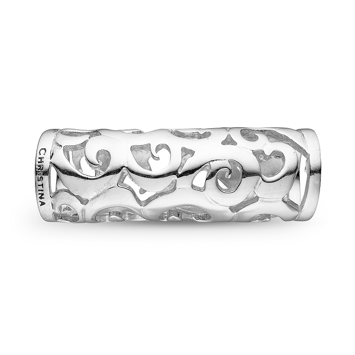 Christina 6mm Charm Oriental Sølv - Christina Armbånd