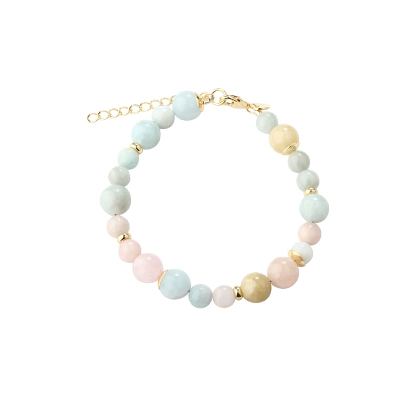 Morganite Dream Bracelet Golden - Aqua Dulce Armbånd  - 5740013863395