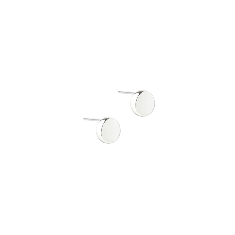 Big Globe Earrings Silver - Aqua Dulce Øreringe  - 5740013864026